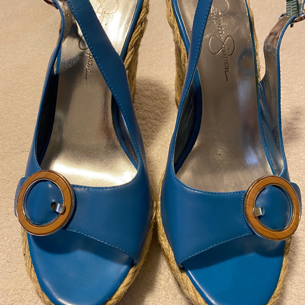 Brand New Stylish Wedge Heels By Jessica Simpson Box 54 Brand New Stylish Wedge Heels By Jessica Simpson Box 54